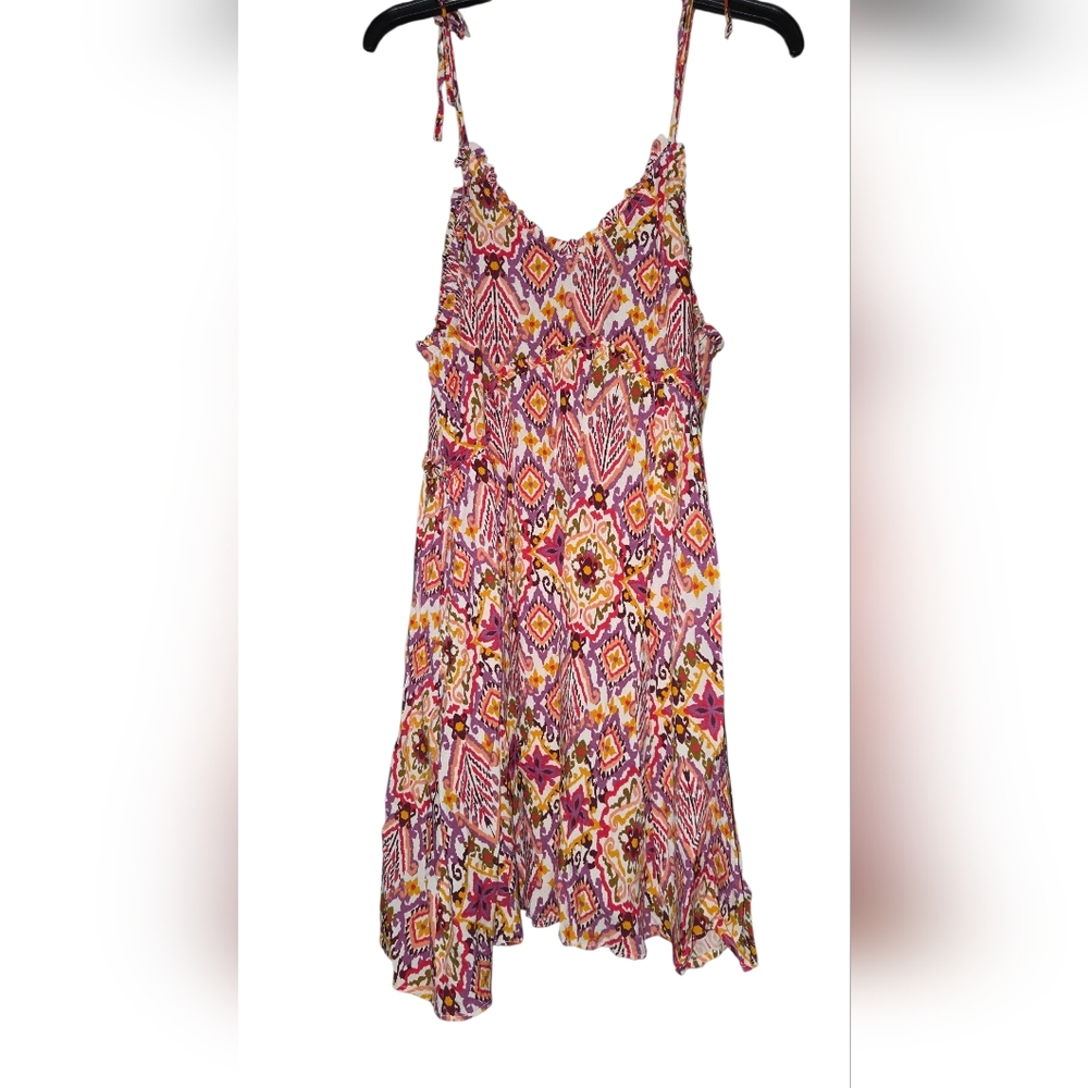 Colorful Geometric Mini Dress